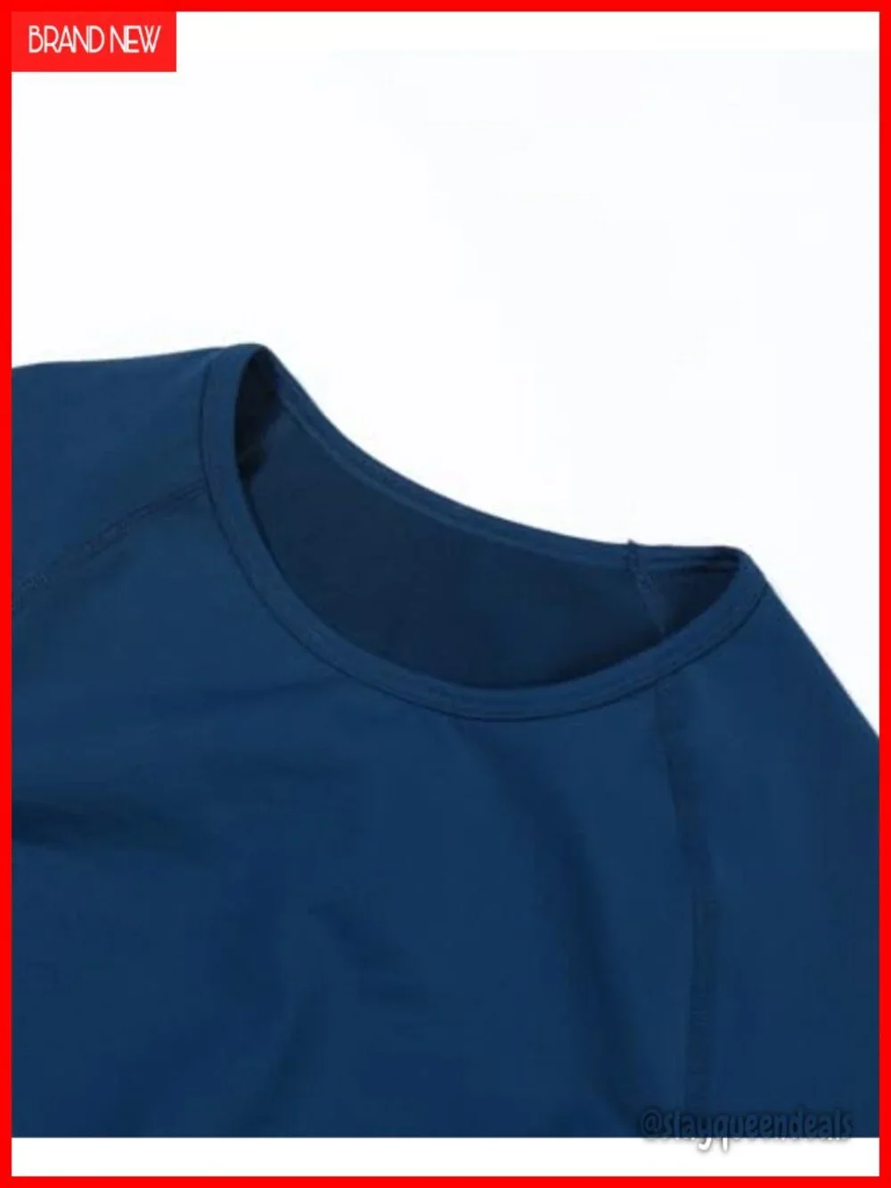 Seamless Crop Top Short Sleeve Compression Workout T-Shirt